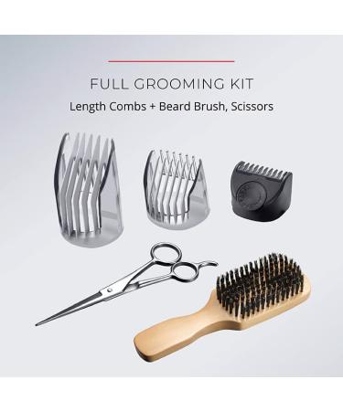 Remington The Beardsman Ultimate Precision Full Beard Grooming Kit - Complete Beard Care Set - Buy Online on GoSupps.com