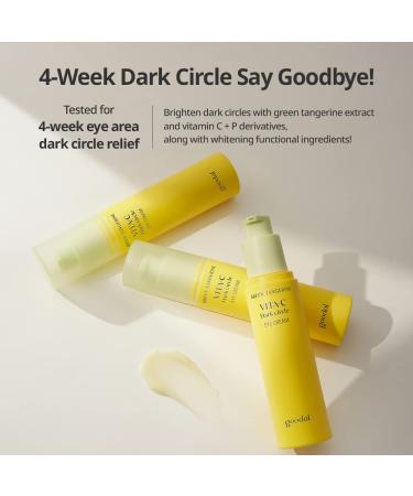 GOODAL Green Tangerine Vitamin C Eye Cream - Dark Circle Relief Anti-Aging & Elasticity Treatment (1.01oz) - International Shipping Available - Buy Online on GoSupps.com
