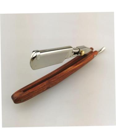 Beaupretty Men's Razor Set - 2pcs Safe Manual Metal Razors with Bamboo Wooden Handle | Mahogany Design for Smooth Shaving - Buy Online on GoSupps.com