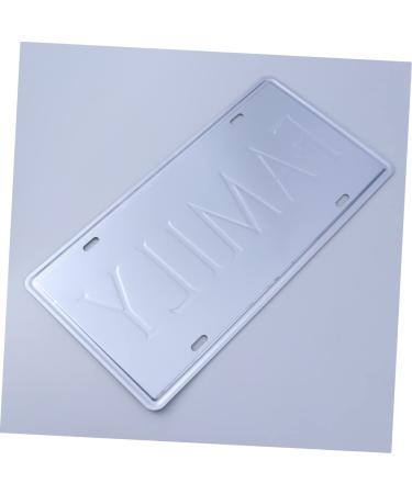 ABOOFAN Vintage Decor Retro Decor Vintage Sign Wall Decor License Plate Decorative Paintings Metal - Buy Online on GoSupps.com