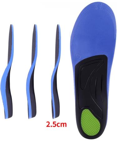 Heavy Duty Arch Support Orthotics Insoles for Men & Women | Gel Cushioning & Shock Absorption - Relief for Fasciitis | Fits Men's 5.5-6.5 & Women's 7.5-8.5 - Buy Online on GoSupps.com