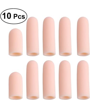 Silicone Gel Toe Separator & Corn Protectors - 10 Pcs for Blisters, Callus & Cracked Skin - Buy Online on GoSupps.com