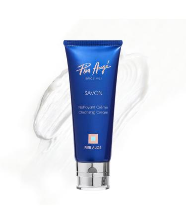 Pier Auge Facial Cleanser Hydrating Face Wash Lauryl Glucoside Trehalose Hyaluronic Acid Gentle Makeup Remover Soothing Antioxidant for Glowing Skin Gentle Face Cleanser(100ml/3.38 fl.oz.)