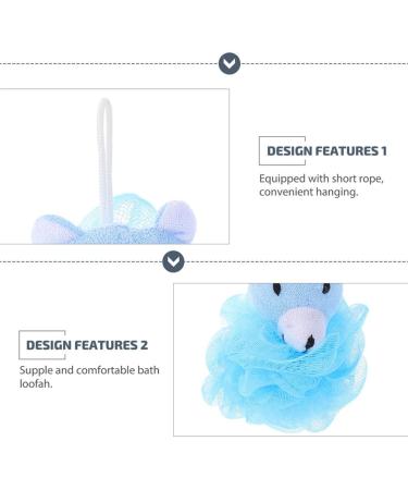 FOMIYES 8pcs Children s Bath Ball Set | Toddler Bath Accessories | Cartoon Animal Shower Pouf & Sponge | Ideal for Fun & Gentle Body Wash - Buy Online on GoSupps.com