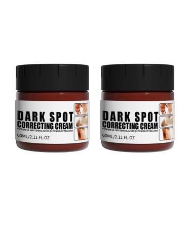 60g Bigsaleusa Dark Skin Bleaching Cream,Whitening Cream for Dark Skin Brightening Gel for Knee Joints (2PCS)