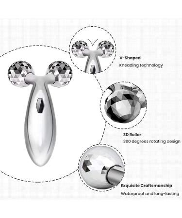 Buy Ice Roller & Gua Sha Jade Roller Set - Facial Massager Combo for Smoother Skin | Reusable Face & Body Roller for Women & Men - Buy Online on GoSupps.com