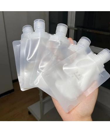 Buy Encomy 12 Portable Travel Fluid Makeup Packing Bag - Transparent Clamshell 30ml 50ml 100ml Refillable - 4PCs for International Shipping - Buy Online on GoSupps.com