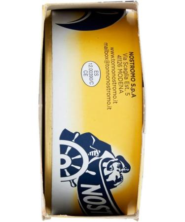 Nostromo Tonno e Fagioli Lot of 10 dishes prepared with tuna and beans 2 x 150 g + 1 sachet of free Felce Azzurra talc 100 g sachet - Buy Online on GoSupps.com