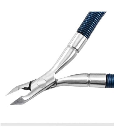 Nail Clippers Spiral Spring Cuticle Trimmer Nippers Cleaner Nail Gap Remover Dead Skin Rescue Hangnail(Blue) - Buy Online on GoSupps.com