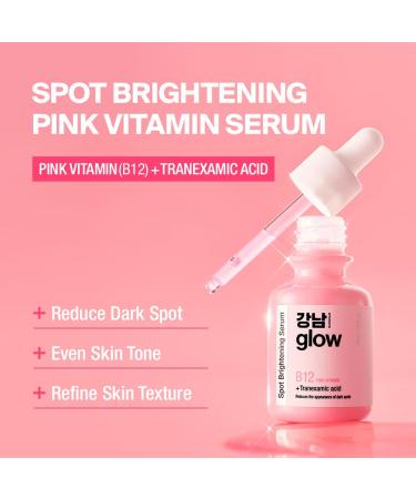 Buy Spot Pink Vitamin Serum - B12 & Niacinamide for Dull Skin | 1.01 fl oz | Achieve Glass Skin - Korean Skincare - Buy Online on GoSupps.com
