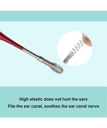 Ergonomic Ear Spoon Set - 6PCS Easy-to-Use Ear Wax Remover for Itch Relief and Anti-Deformity - Polished for Home and Salon Use - Buy Online on GoSupps.com