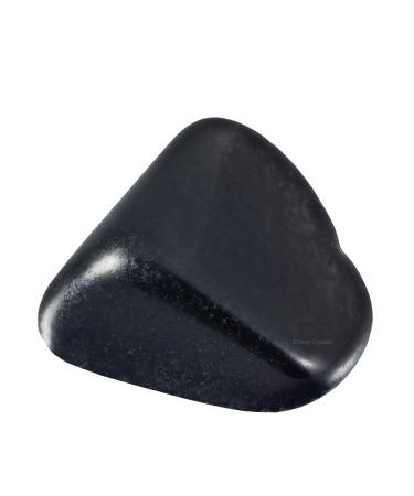 Black Obsidian Healing Crystal Stones 1.25-2.0" Large Reiki Healing Gemstones Natural Tumbled Polished Stones for Energy Witchcraft Therapy Meditation