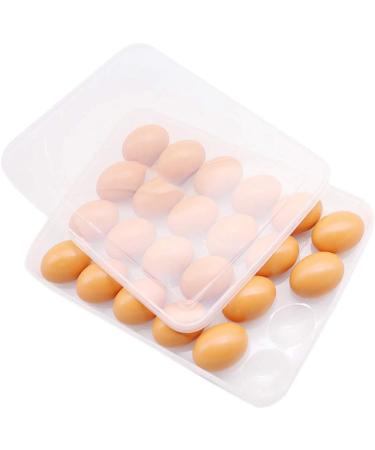 CWDRDX Egg Holder for Refrigerator Deviled Egg with Lid Fridge Egg Storage Stackable Plastic Egg Containers 24 Egg - Buy Online on GoSupps.com