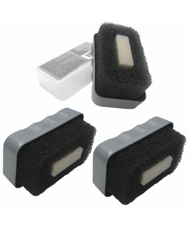 3 x Sidestep Suede & Nubuck Cleaning Kit with Eraser | Instant Clean Shine Polish & Protect | For Leather Fabric Lint Shoes Boots Bags Furniture Sofas Upholstery and More