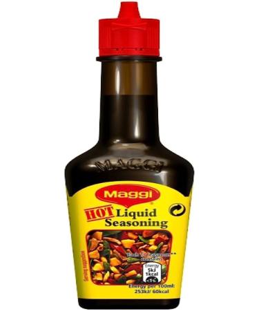 Maggi Liquid Seasoning Hot | Aromatic Liquid Flavouring | Food Flavour Enhancer | 100ml (Pack of 6) - Buy Online on GoSupps.com