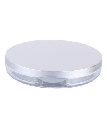 OHPHCALL 2pcs Box Loose Powder Box 5g Powder Case Travel Blindfold Compression Colorful 7.5x7.5cm