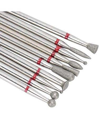 Nail Accessories Carborundum Wear-resiatant Nail Drill Bits Interchangeable Use Manicure Tools for Nail Salon Foot Care Pedicure Nail Removal - Buy Online on GoSupps.com