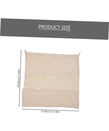 DOITOOL Hair Dryer Storage Bag Makeup Bags Hair Dryer Drawstring Bag Outdoor Hair Dryer Bags Travel Curls 32x28x0.6cm Beige - Buy Online on GoSupps.com