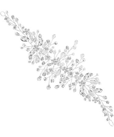 Wedding Hair Clip Bridal Diamante Hair Comb Crystal Hair Comb Wedding Hair Accessory Decorative Wedding Hair Comb Hair Accessories for Brides Girls - Buy Online on GoSupps.com