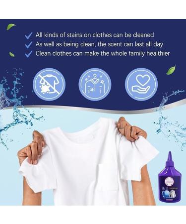 Effective Laundry Stain Remover with Active Enzymes - 240ml | Ultimate Clothes Oil & Stubborn Stains Cleaner - Buy Online on GoSupps.com