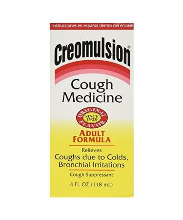 Creomulsion Adult Cough Medicine 4 Ounce by Creomulsion
