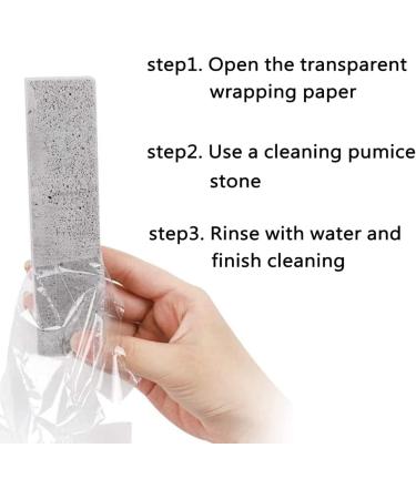 Echwave 6 Pack Pumice Stone Toilet Bowl Clean Brush Remove Toilet Bowl Hard Water Rings Calcium Buildup and Rust Suitable - Buy Online on GoSupps.com