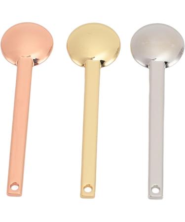 Spatules cosm tiques en m tal Rond T te de Maquillage Multifonctionnel l ger Spoon 3pcs Taille de Voyage Portable - Buy Online on GoSupps.com