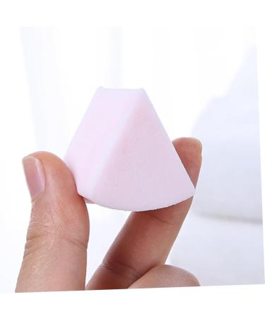 POPETPOP 1 makeup wedge bulk Facial Powder Puff Foundation Smooth Apply makeup puff triangle sponge makeup exfoliating sponge Powder Puff cosmetic wedge cleansing Setting Powder 8.3X8.3X10CM As Shown - Buy Online on GoSupps.com