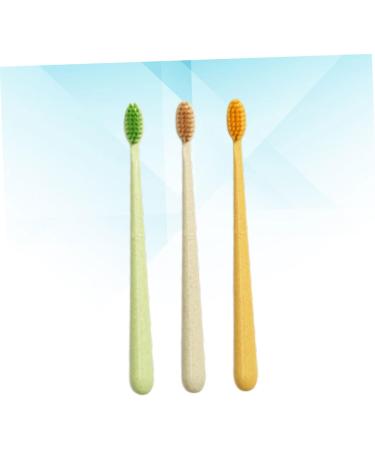 ULTECHNOVO 3pcs Eco-Friendly Comfortable Toothbrushes - Small Head Design for Gentle Oral Care - Buy Online on GoSupps.com