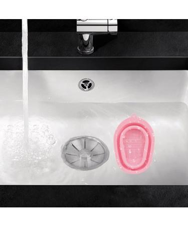 lmoikesz Makeup Brush Cleaning Mat Reusable Cosmetic Tools Washing Scrub Pad Portable Small Sponge Eyeliner Applicators Scrubber Gifts Pink - Buy Online on GoSupps.com