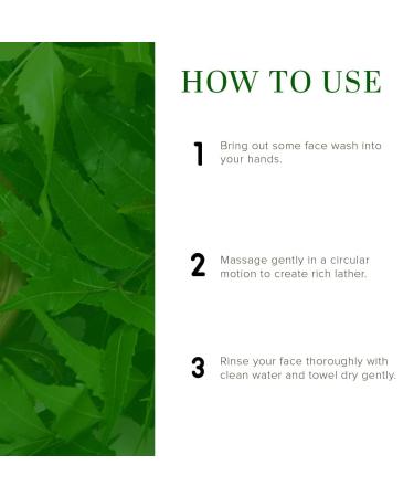 K.hadi N.atural Neem and Tea Tree Face Wash Purifying and Cleansing Formula 200ml - Buy Online on GoSupps.com
