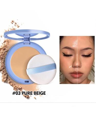 Buy GAGK Matte Wet and Dry Powder #02 Natural Beige | High Coverage Oil Control Face Powder | Waterproof Pressed Powder for Flawless Skin - Buy Online on GoSupps.com