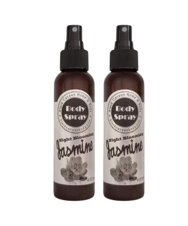 Night Blooming Jasmine Scented Body Spray 4 Oz (2 Pack)