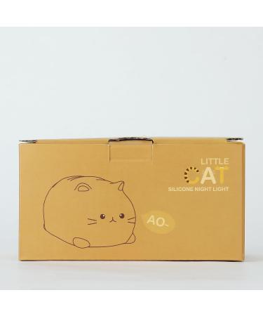 Cute Cat Lamp Night Light for Girls Bedroom 7 Color Changing Baby Night Lights for Kids Baby Toddler Teen Portable Silicone Kawaii Nightlight Nursery Room Decor - Buy Online on GoSupps.com