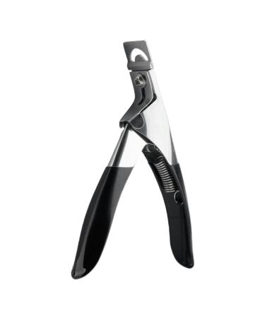 Fingernail Trimmer U Shape Manicure Scissors with Handle | Manicure Scissors Curved for Thick and Ingrown Nails Nail Trimmer for Seniors Men Women Wobblo
