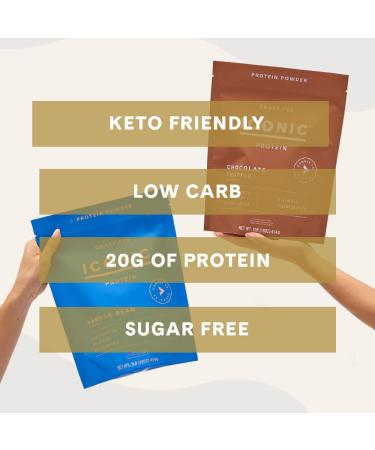 ICONIC Chocolate Truffle Bundle Sugar Free Protein Powder and Low Carb Protein Shakes - Buy Online on GoSupps.com