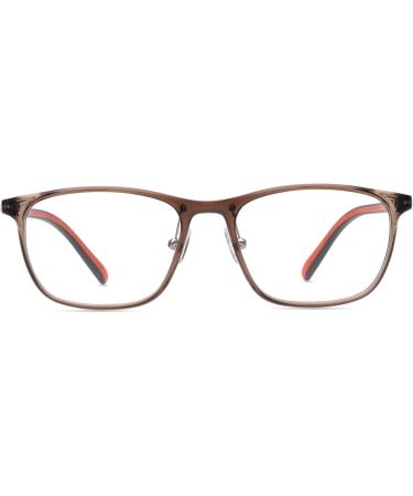 HELES TR90 Blue Light Blocking Glasses +3.75 - Anti Eye Strain & Headache - UV Cut Square Reading Glasses for Men & Women - Buy Online on GoSupps.com