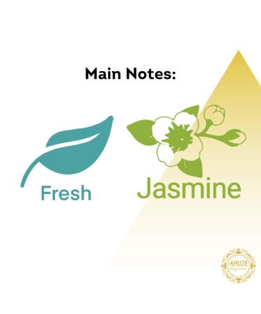 King's Jasmine 12 ml - METAL | Premium Perfume Oil | Attar Oil | Alcohol-Free | Vegan & Cruelty-Free | by Amuze Fragrance Fresh 100000 Count (Pack of 1) - Buy Online on GoSupps.com