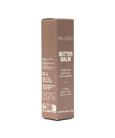 Palladio Butter Balm - Hydrating Vegan Lip Balm with Aloe Peptides & Shea Butter | Caramel Glazed Tint for Instant Moisture & Shine - Buy Online on GoSupps.com