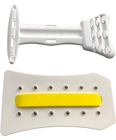 OBHDRIRRY NACH TELDEN - Pain Relief Traction Device for Neck & Shoulder Massage | Yellow & White Relaxation Support - Buy Online on GoSupps.com