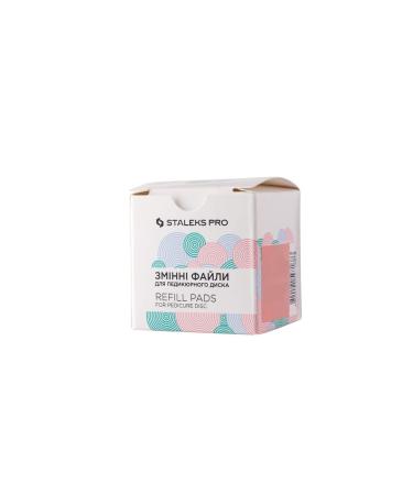 STALEKS PRO Pododisc Refill 50 Disposable Pedicure Stickers (Rugosity - 320) PDF-25-320