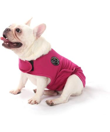 Mint Dog Coat for Anxiety Relief Lightweight Wrap Around Dog Coat for Anxiety-Small (Rose Red) S Rose Red - Buy Online on GoSupps.com