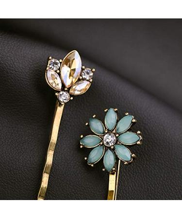 Vintage Elegant Hairpins Set - 7PCS Metal Bobby Pins for Women and Girls | Retro Hair Clips Accessories - Buy Online on GoSupps.com