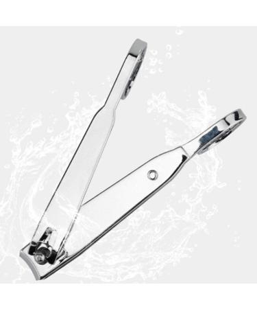SVAASA Nail Clippers Adult Nail Clippers Carbon Steel Silver Nail Clippers 10.8 * 1.5 * 2.6cm Portable Nail Clippers - Buy Online on GoSupps.com