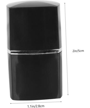 Balacoo 1pc Facial Oil Absorbing Ball Face Tools Oil Absorbing Roller Facial Oil Control Tool Makeup Clean 5x2.8cm Black - Buy Online on GoSupps.com