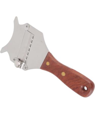 MOTUZP Truffle Shaver | Stainless Steel Cheese Grater & Cutter | Ergonomic Wooden Handle for Perfect Truffles - Buy Online on GoSupps.com