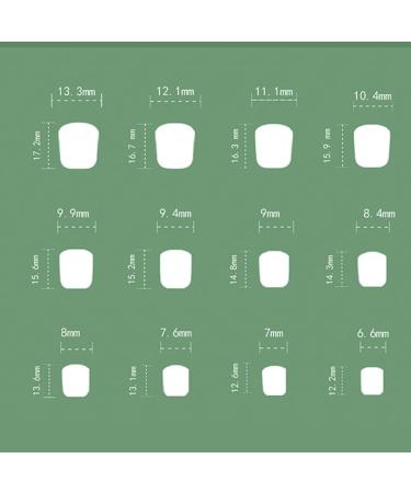 TQUXNGA Christmas Nail Art Press on Easy to Apply Short Nails Festive Designs for Holiday Season - Buy Online on GoSupps.com