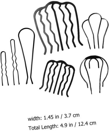 minkissy Accessories hair clip comb accessories for women hair comb clips metal hair fork metal side comb hairstyle chignon wedding headpiece for bride hair tool alloy woman vintage Comb - Buy Online on GoSupps.com