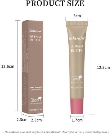 Lip Butter Balm Birthday Cake Lip Balm Cocoa Butter Conditioning Lip Mask And Lip Balm For Instant Moisture Shine And Hydration Soothing Lip Care Enhance The Texture Of Your Lips (#4 Poppy) - Buy Online on GoSupps.com