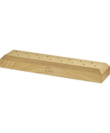 Sonic Energy Tuning Fork Holder with Wood Stands for 16 Therapy Forks - Premium Storage & Presentation Solution (TTF-Holder-16) - Buy Online on GoSupps.com